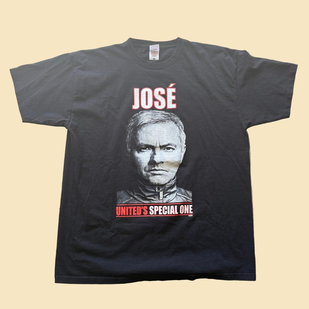Jose Mourinho Manchester United Special One Graphic T-Shirt Black XL